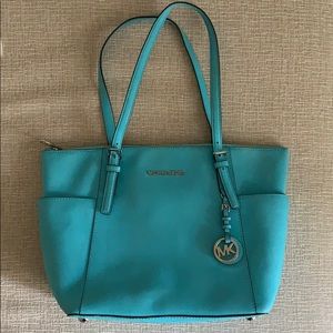 Michael Kors top zip tote bag